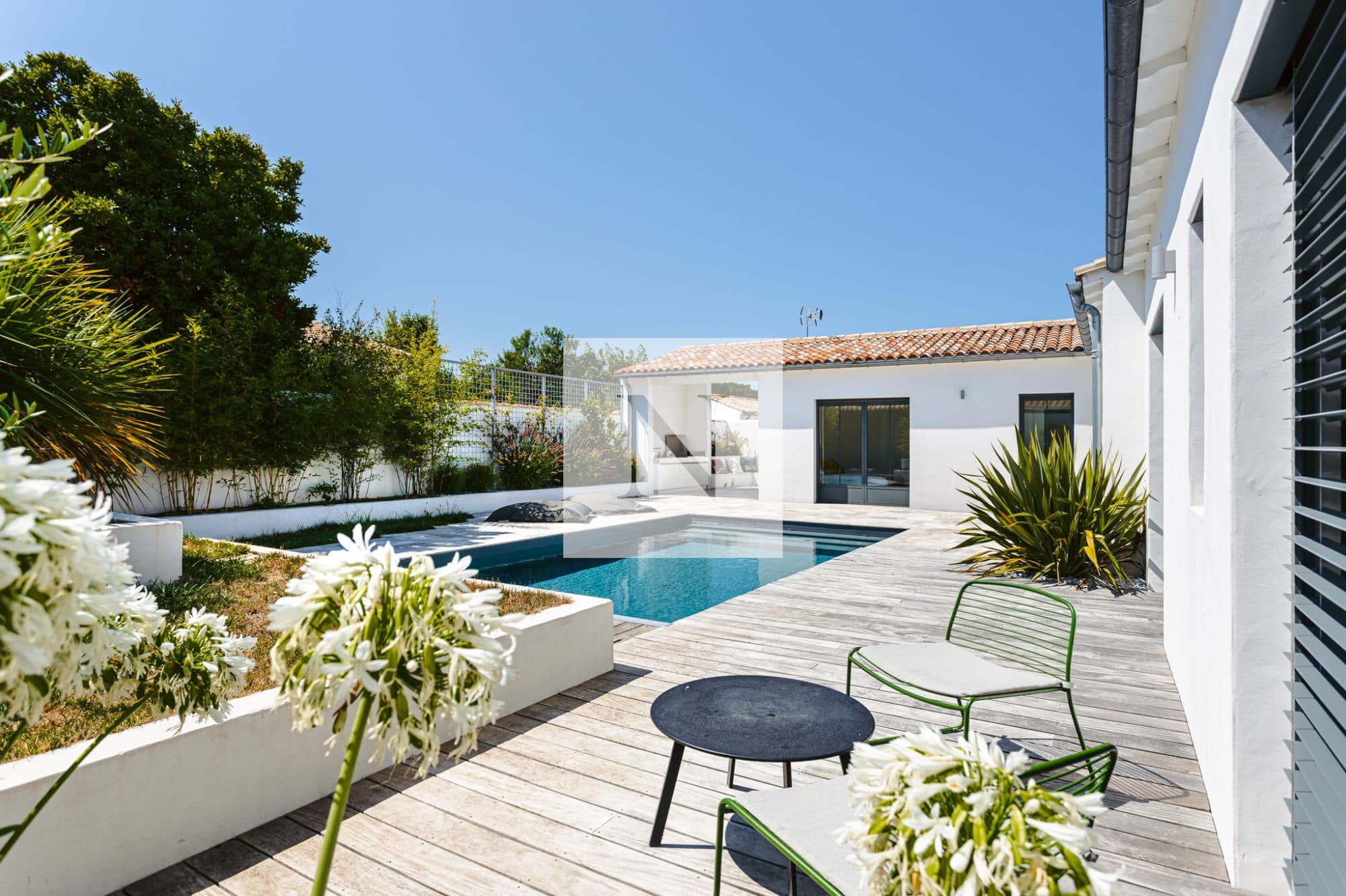 Villa contemporain 138 m² avec piscine – rivedoux-plage