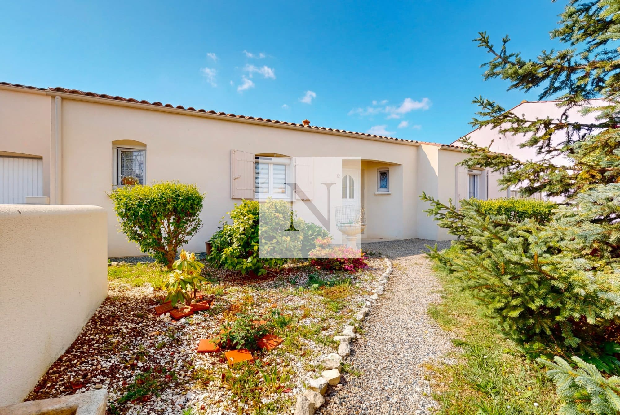 Maison plain-pied de 91 m² sur 679 m² — Saint-Vivien, à 4 km des plages de Châtelaillon